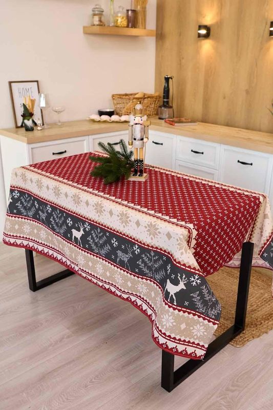 Скатертина на стіл "Новорічна" 